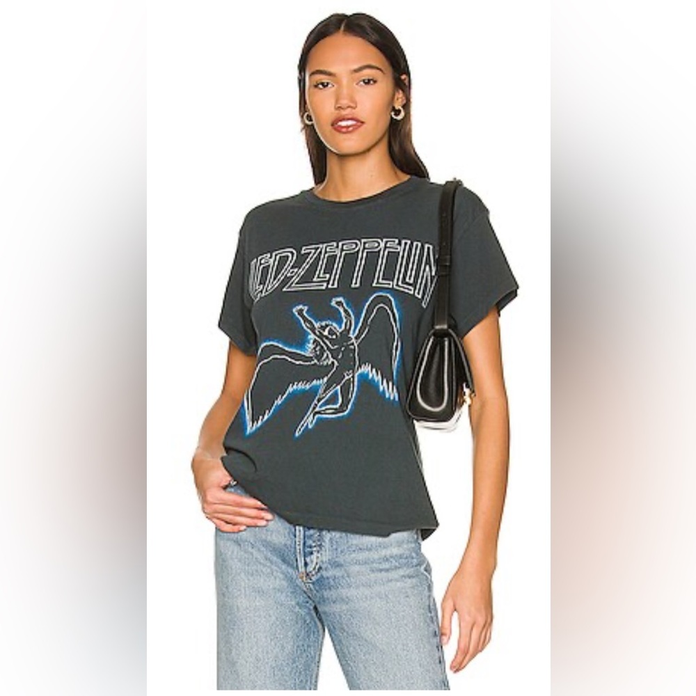 Daydreamer Led Zeppelin Black Graphic Short Sleeve Tee